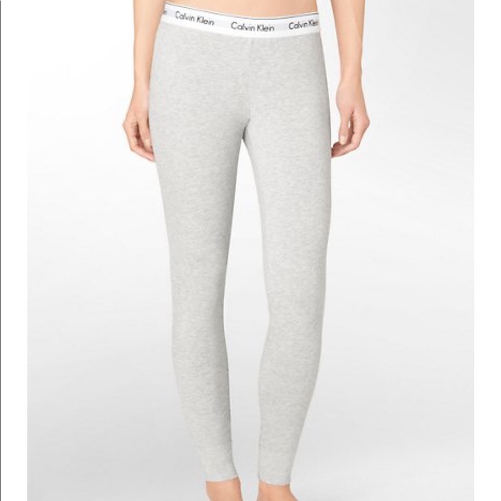Gray Calvin Klein Leggings size medium